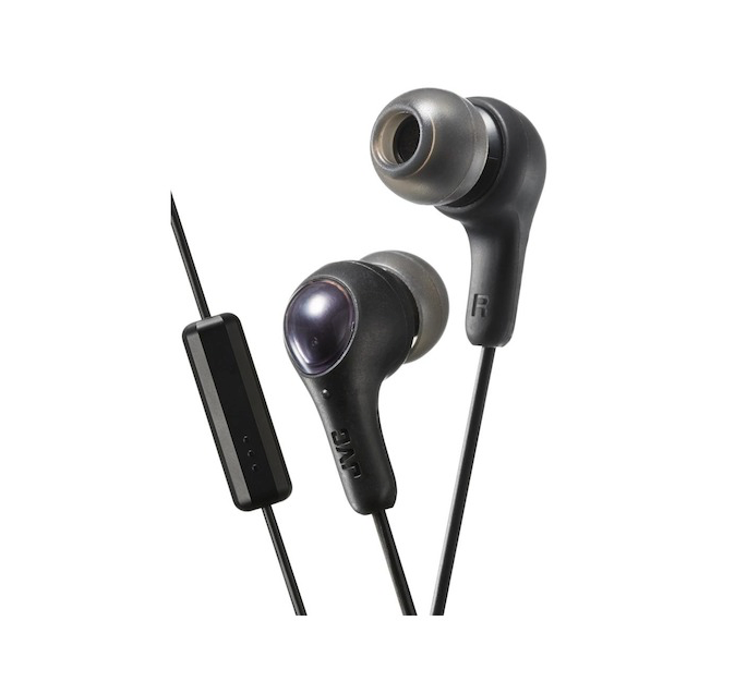 JVC Gummy HA FX7M B In Ear Earphones Black Fixim.nl