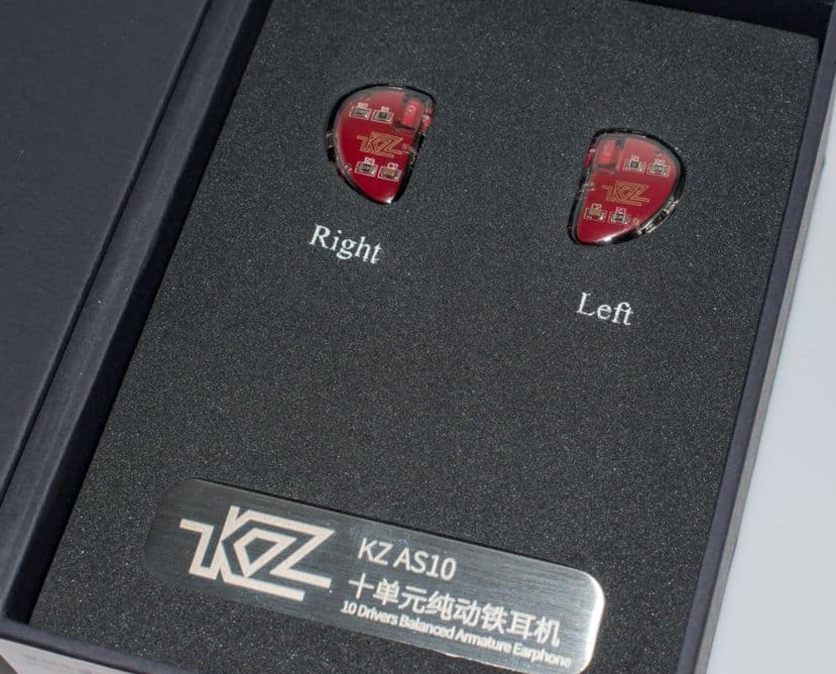 KZ AS10 - Auriculares intrauditivos con controlador 5BA