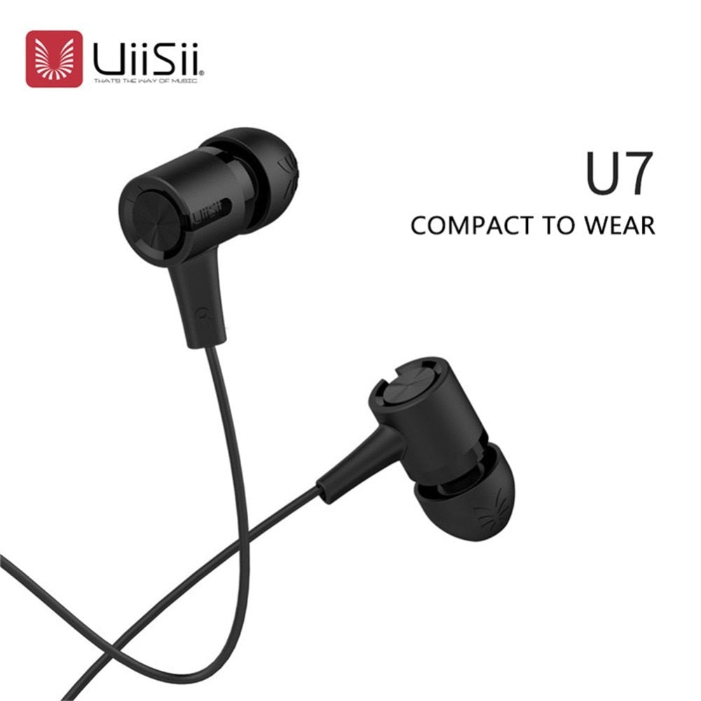 UiiSii U7 - Hi-Res Heavy bass in-ear oordopjes